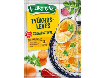 Lacikonyha leves Tyúkhúsleves csigatésztával 55g
