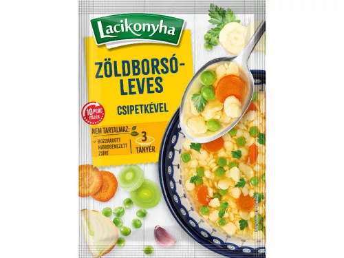 Lacikonyha leves Zöldborsóleves csipetkével 77g