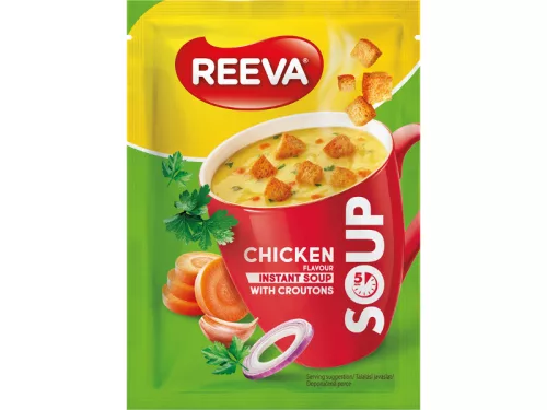 Reeva instant leves 17g Csirkeízű - krutonnal
