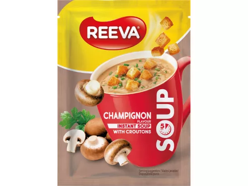 Reeva instant leves 15,5g Gombaízű - krutonnal