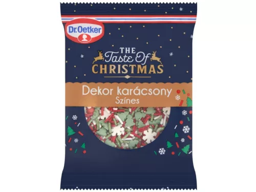 Dr.Oetker dekor Karácsony 20g színes