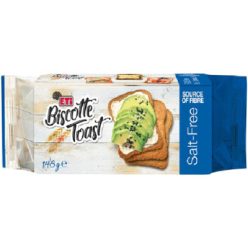 Biscotte kétszersült ETI 148g Salt Free - Sótlan