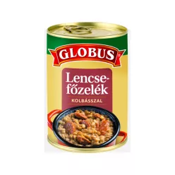 Globus 400g Lencsefőzelék kolbásszal