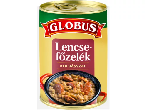 Globus 400g Lencsefőzelék kolbásszal