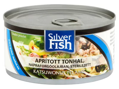 Silverfish 160g aprított Tonhal Napraforgó olajban