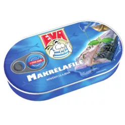 EVA makrélafilé 170g Növényi olajban