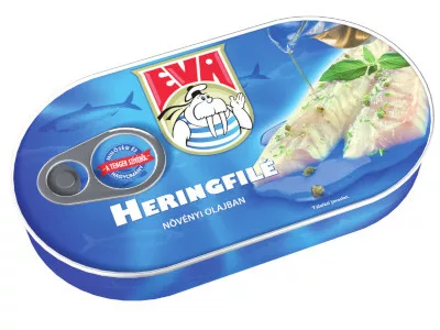 EVA heringfilé 170g Növényi olajban