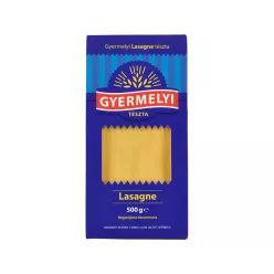 Gyermelyi tészta 500g Lasagne - 4tojásos