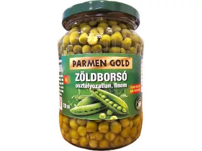 Parmen Gold 720ml Zöldborsó, osztályozatlan, finom