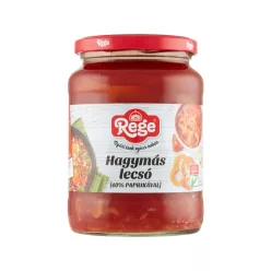Rege Hagymás Lecsó 40% paprikával 720ml XXX
