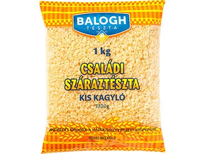 BALOGH tészta 1kg Kis Kagyló
