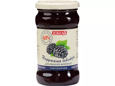 EKO 340g Feketeszeder nagymamalekvár