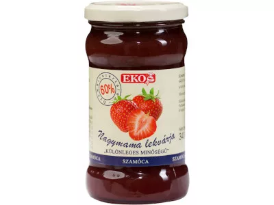EKO 340g Szamóca nagymamalekvár