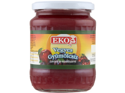 EKO 600g Vegyes gyümölcsíz cukorral és édesítőszerrel
