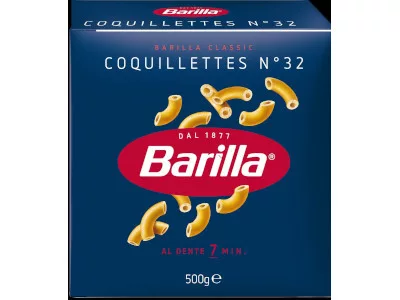 Barilla 500g Coquillettes n.32 - Apró könyök cső