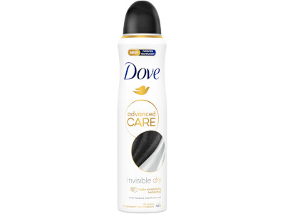 Dove deo 150ml Invisible Dry