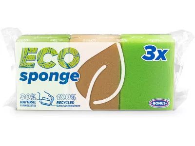 Bonus ECO formázott mosogatószivacs 3db B019