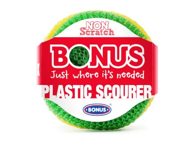 Bonus műanyag súroló 3db B095