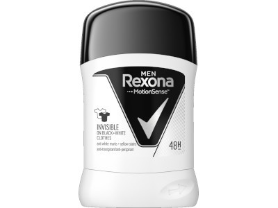 Rexona stift MEN 50ml Invisible Black&White