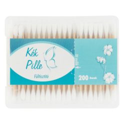 Kék Pille fültisztító dobozos 200db