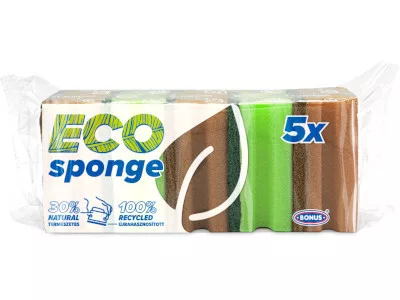 Bonus ECO formázott mosogatószivacs 5db B385