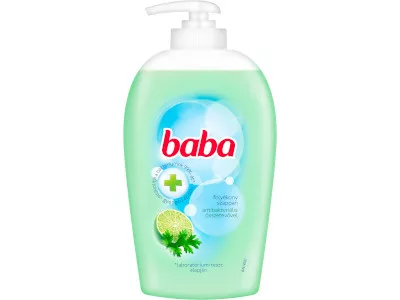 Baba folyékony szappan 250ml Antibakteriális lime