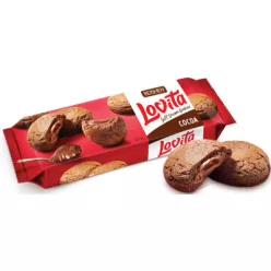 Lovita Soft Cream Cookies 127g Kakaókrémes teasütemény