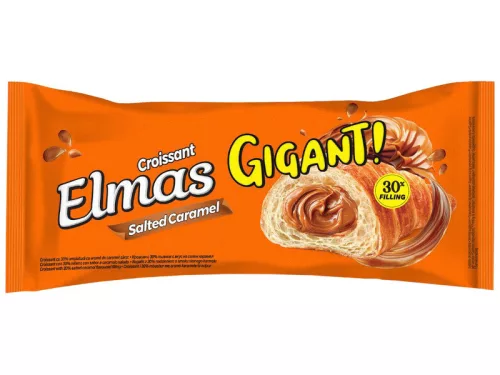 Elmas Croissant 160g Gigant Sós Karamella