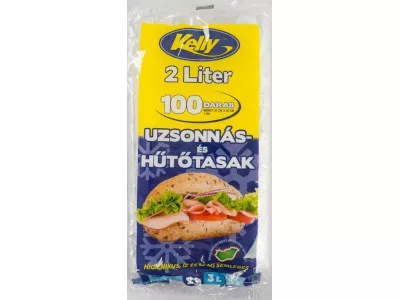 Kelly Uzsonnástasak 2l tömbös 100db