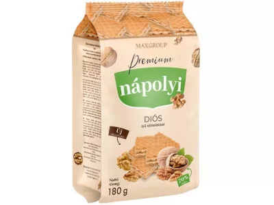 MaxGroup Prémium Nápolyi 180g Diós