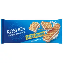 Roshen Extra Crunch 142g Vaníliás krémmel töltött ostya
