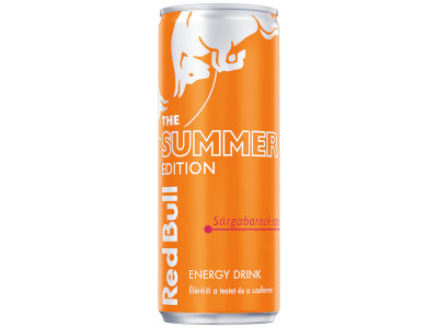 Red Bull 250ml Apricot Edition Sárgabarack-Eper DRS