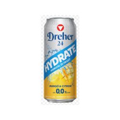 Dreher 24 0,5L 0,0% Hydrate Mangó-Citrom doboz DRS