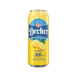 Dreher 24 0,5L 0,0% Citrom doboz DRS