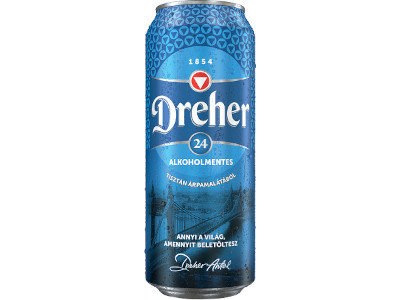 Dreher 24 0,5L 0,0% Alkoholmentes doboz DRS