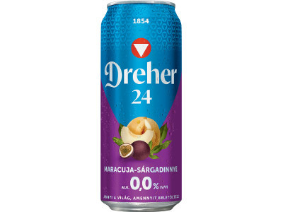 Dreher 24 0,5L 0,0% Maracuja-Sárgadinnye doboz DRS...X