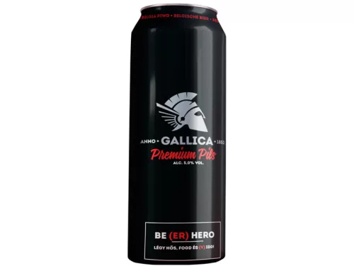 Gallica Premium Pils 0,5L 5% dobozos DRS