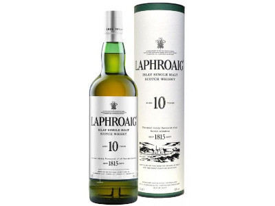 Laphroaig Islay Malt whiskey 10 éves DD. 40% 0,7L  - KIÁRUSÍTÁS