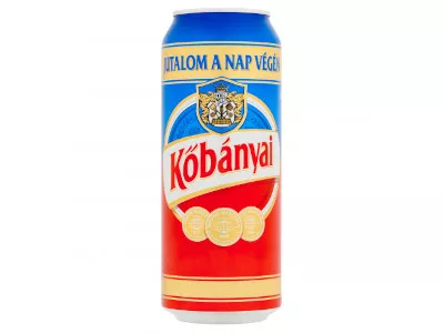 Kőbányai 0,5L doboz DRS
