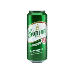 Soproni 0,5L dobozos DRS