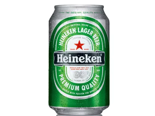 Heineken 0,33L dobozos DRS