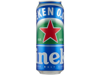 Heineken 0%  Alkohol 0,5L dobozos DRS