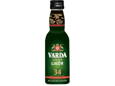 Várda Keserű likőr 0,04L 34%