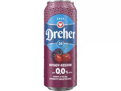 Dreher 24 0,5L 0,0% Meggy-Szeder doboz DRS