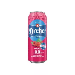 Dreher 24 0,5L 0,0% Málna doboz DRS