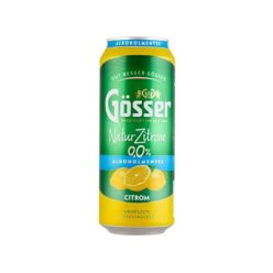 Gösser 0,5L Citrom 0% doboz DRS
