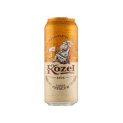 Kozel Premium Lager Velkopopovicky 0,5L doboz DRS