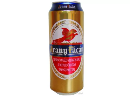 Arany Fácán 0,5L dobozos DRS