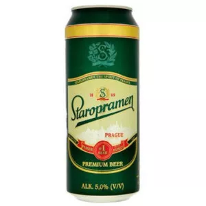 Staropramen 0,5L dobozos DRS