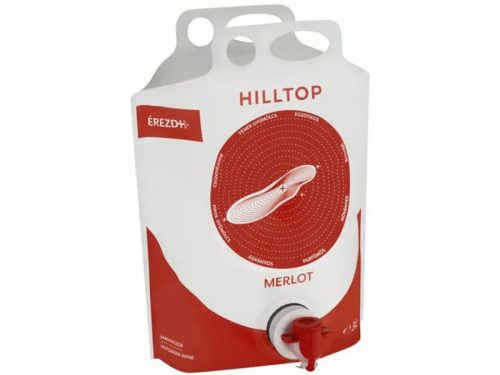 Hilltop Merlot bortarisznya száraz vörös 13% 3L